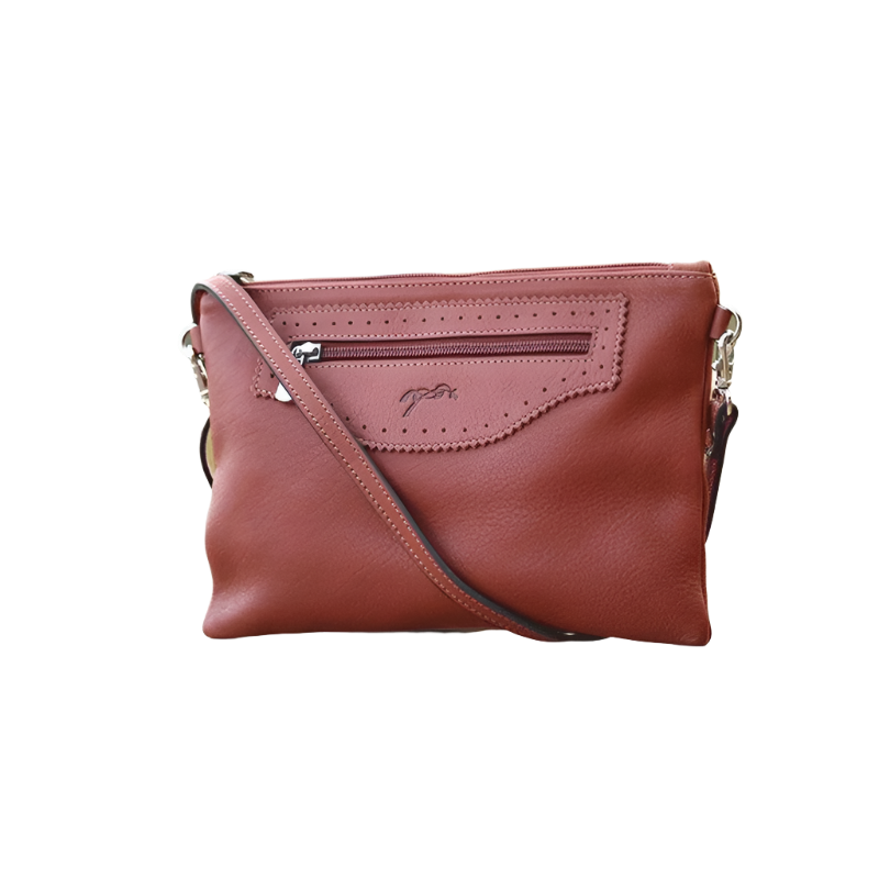 Pénélope Store - Emma Leather Pouch cognac