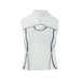 Equithème - Polo senza maniche donna Puebla bianco/grigio | - Ohlala
