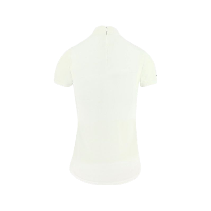 Equithème - White Efel short-sleeved competition polo shirt
