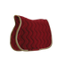 Equithème - Tapis de selle polyfun bordeaux | - Ohlala