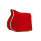 Equithème - Tapis de selle polyfun rouge | - Ohlala