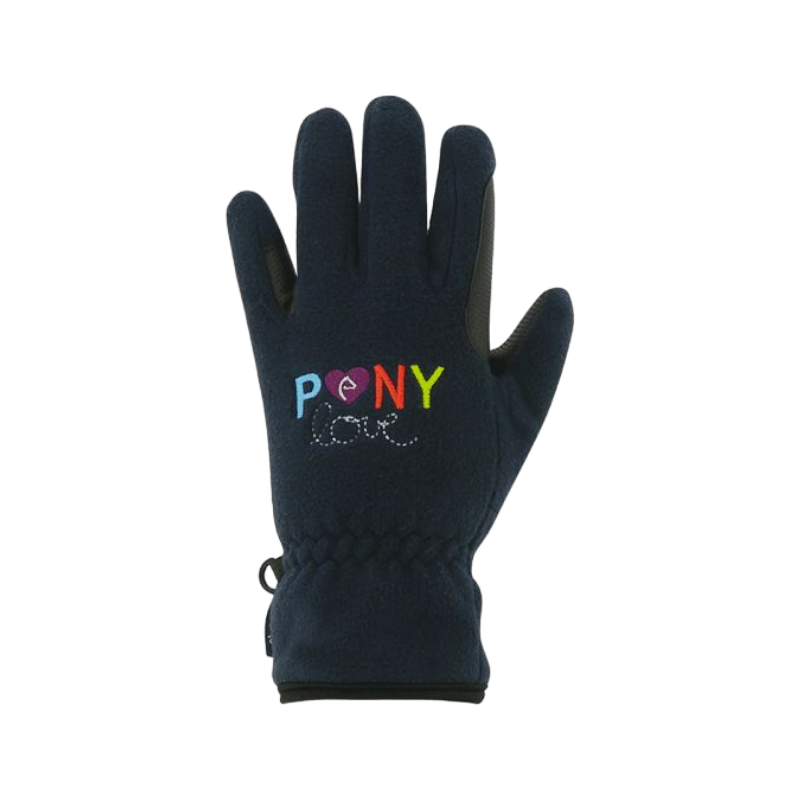 Equi-kids - Pony love navy gloves