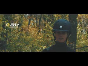 Back On Track - Riding Helmet Smooth Shell black