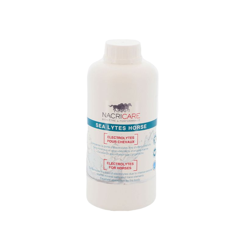 Nacricare - Complément alimentaire électrolytes Sea Lytes Horse 1L