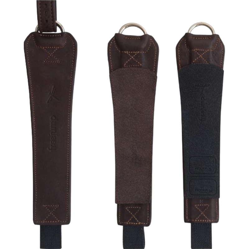 Freejump - Brown Progrip stirrup leathers