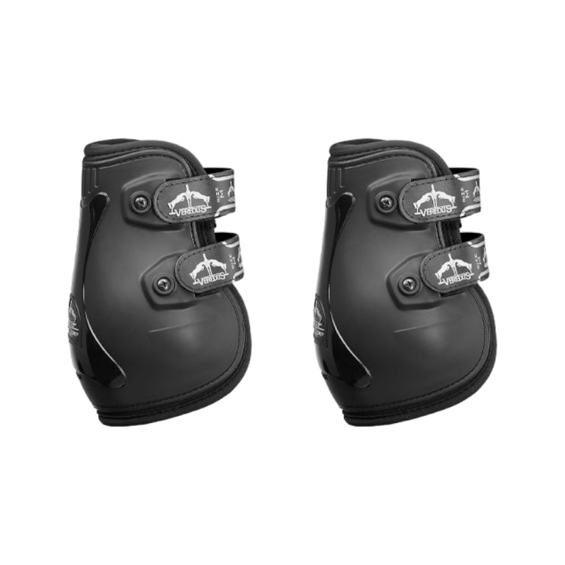 Veredus - Pro Jump Velcro Fetlock Guards Black