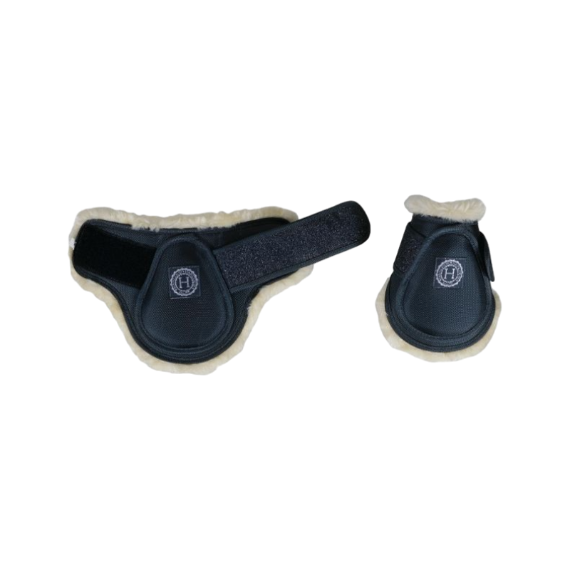 Harcour - Totseen navy fetlock guards 