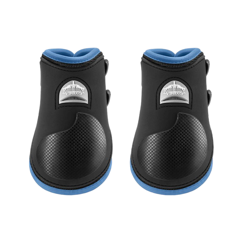 Veredus - Olympus Vento Color Edition fetlock guards black/blue