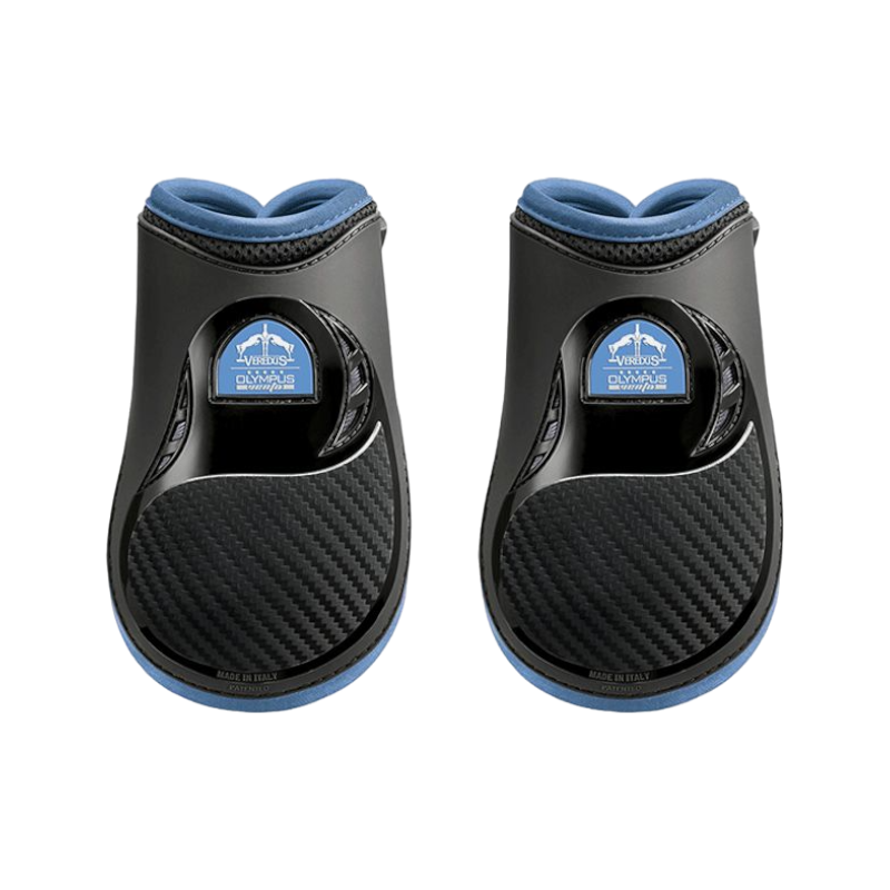 Veredus - Olympus Vento Color Edition fetlock guards black/blue