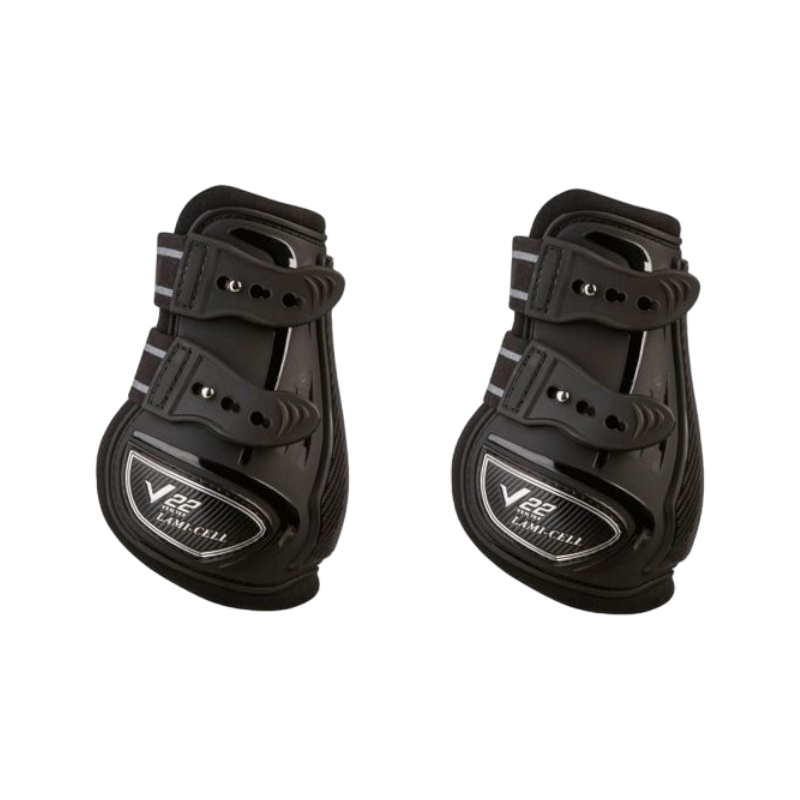 Lami-cell - V22 double shell fetlock guard black