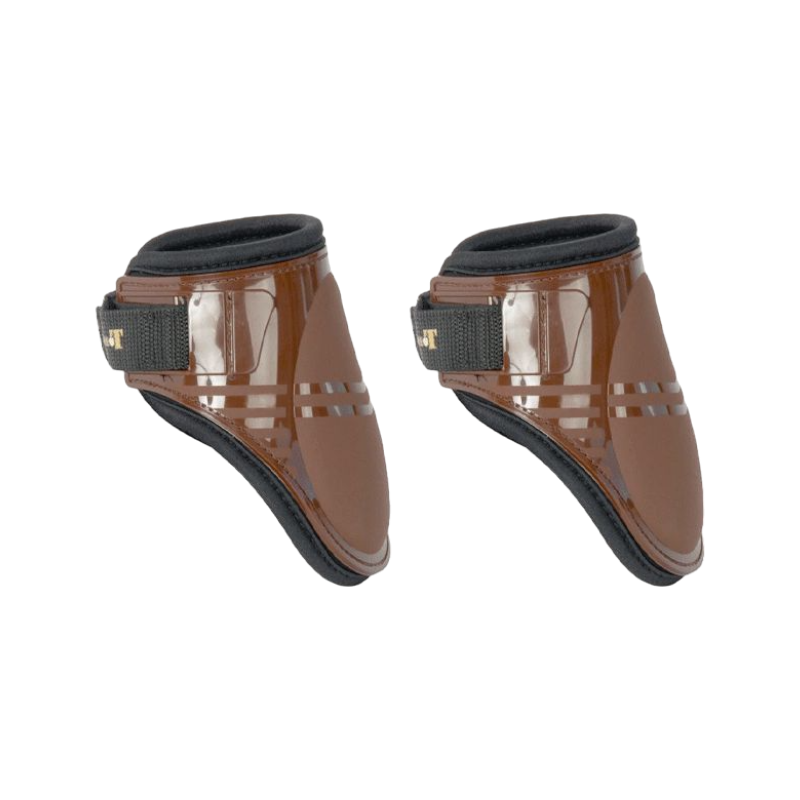 TdeT - Dark brown Jersey fetlock guards