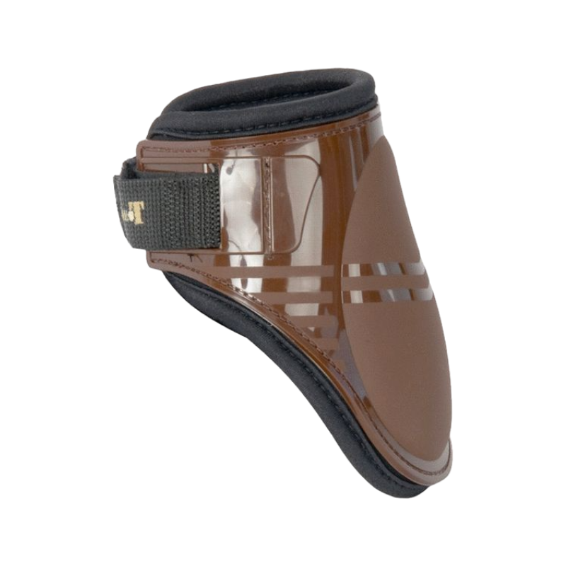 TdeT - Dark brown Jersey fetlock guards