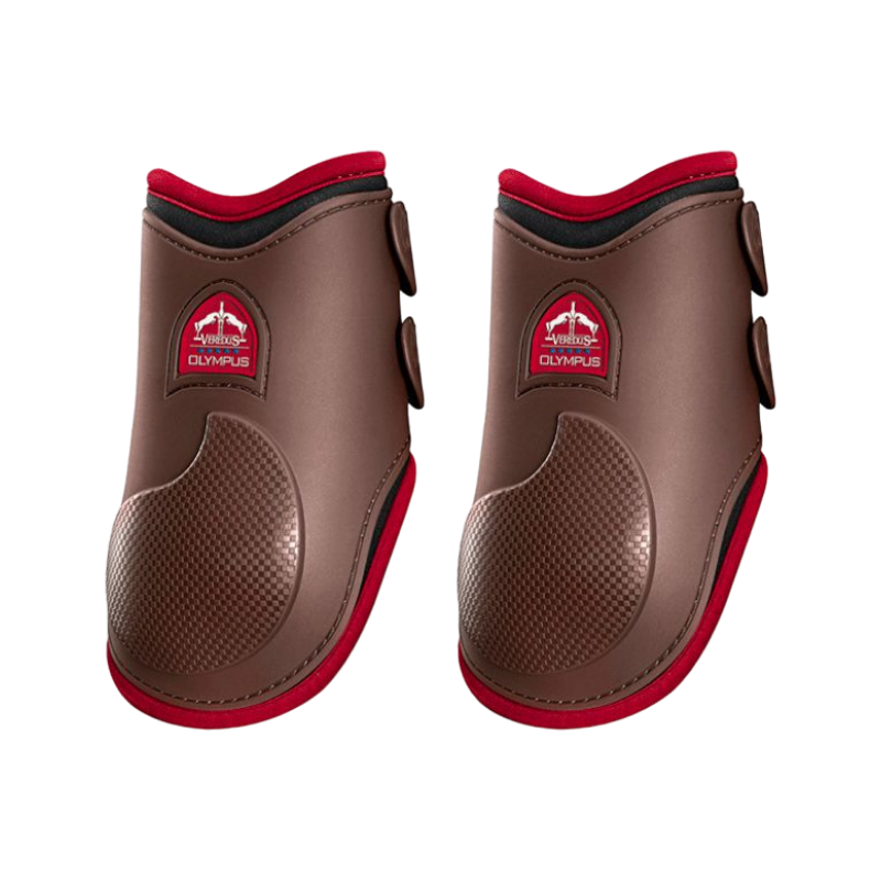 Veredus - Olympus Color Edition Fetlock Guards Brown/Bordeaux