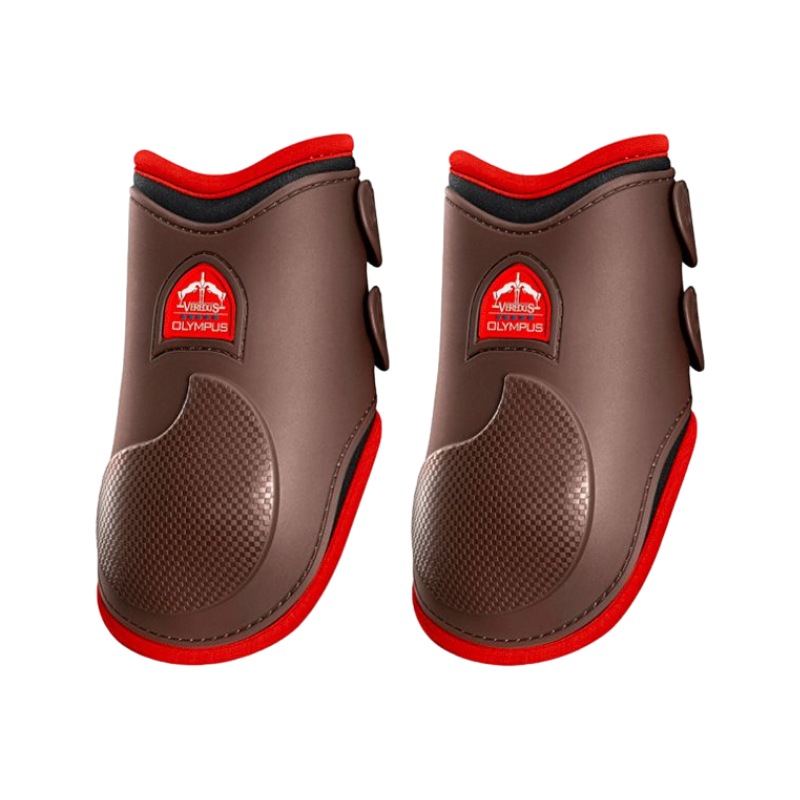 Veredus - Olympus Color Edition Fetlock Guards Brown/Red