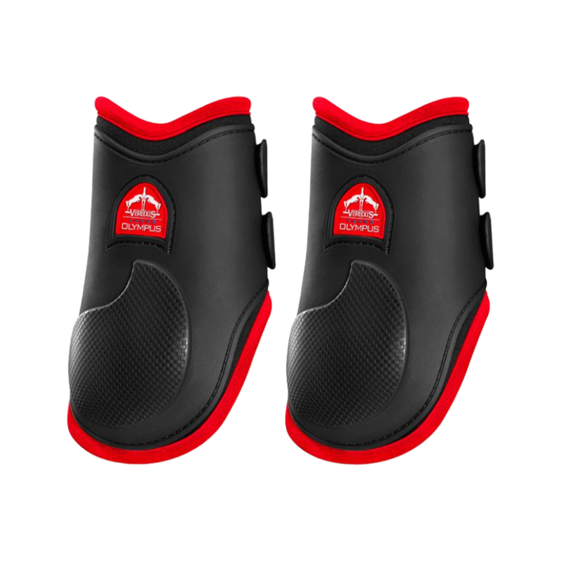 Veredus - Olympus Color Edition Fetlock Guards Black/Red