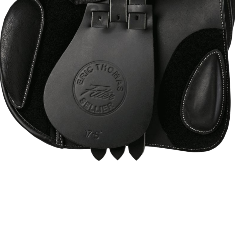 Eric Thomas - Black grained fitter jumping saddle