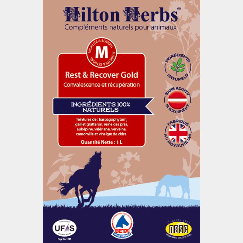 Hilton Herbs - Compléments alimentaire Convalescense REST & RECOVER GOLD 3L | - Ohlala