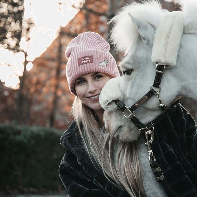 Kentucky - Bonnet pour cavalier Sammy rose | - Ohlala