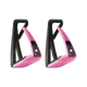 Freejump - Étriers Soft'Up Lite Noir / Rose | - Ohlala