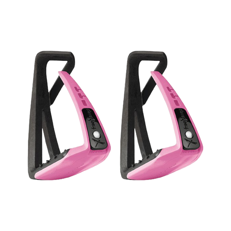 Freejump - Soft'Up Lite Stirrups Black / Pink