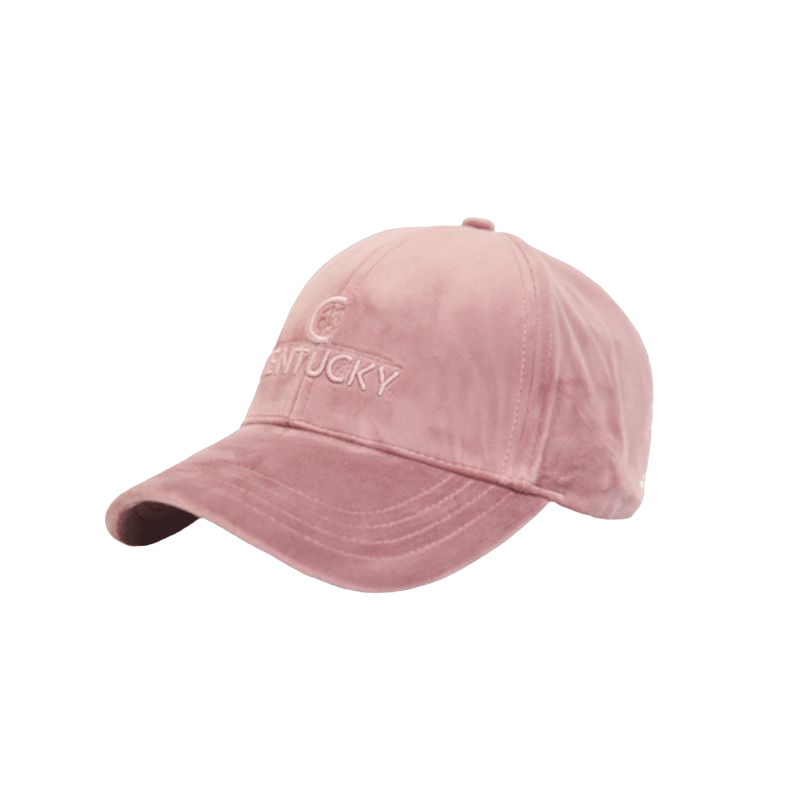 Kentucky Horsewear - Casquette Velvet vieux rose | - Ohlala