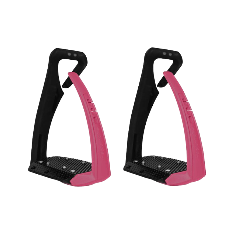 Freejump - Soft'Up Pro Stirrups + black/pink