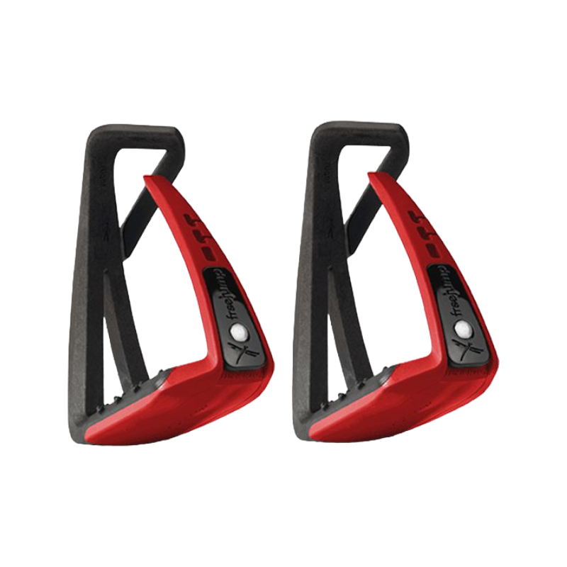 Freejump - Soft'Up Lite Stirrups Black / Red