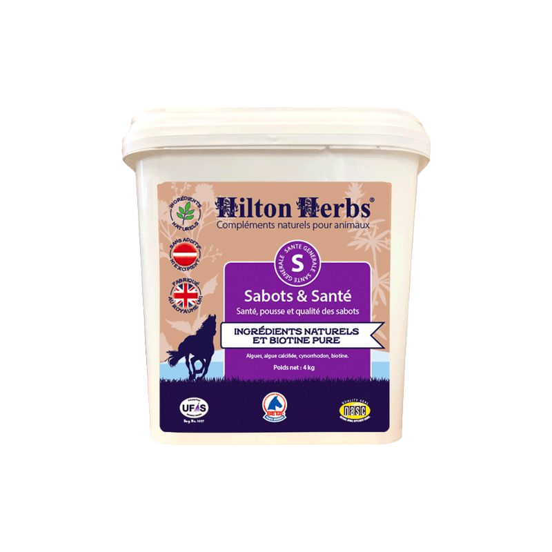 Hilton Herbs - Complément alimentaire Enrichie en biotine Sabots & Santé