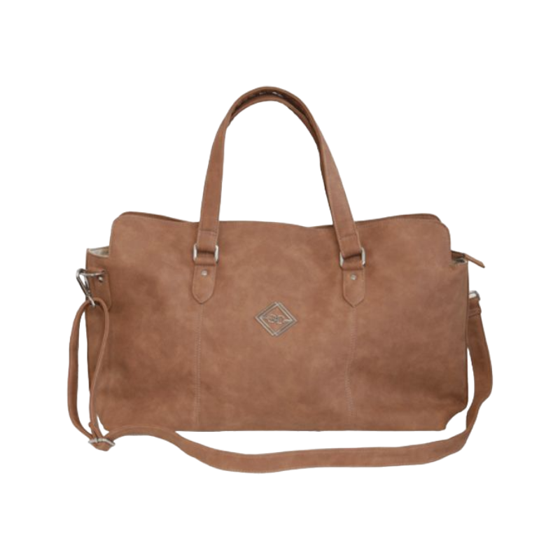 Grooming Deluxe - Brown Chestnut Weekend Bag