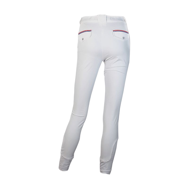 Jump'In - Pantalon d'équitation enfant unisexe Sacha blanc | - Ohlala