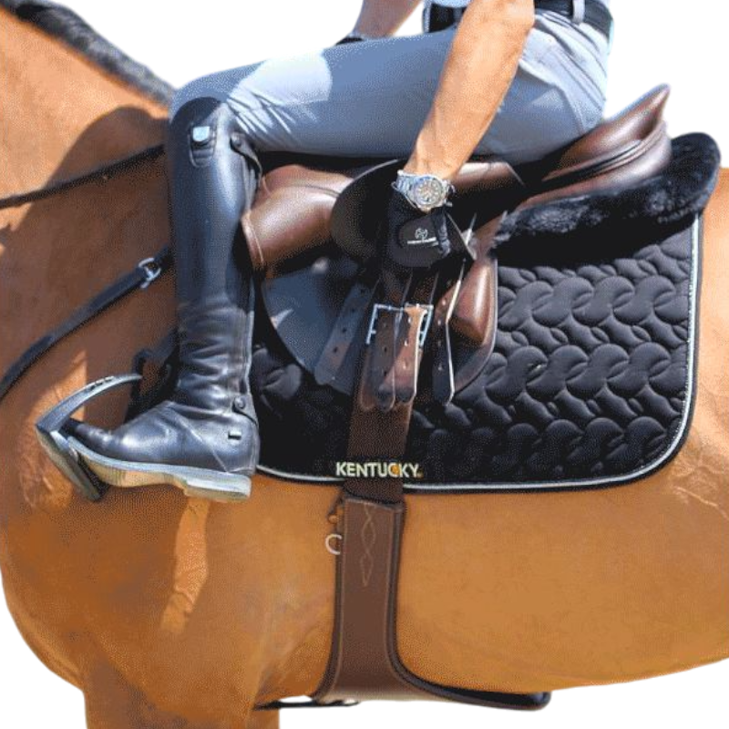 Kentucky Horsewear - Brown bib girth