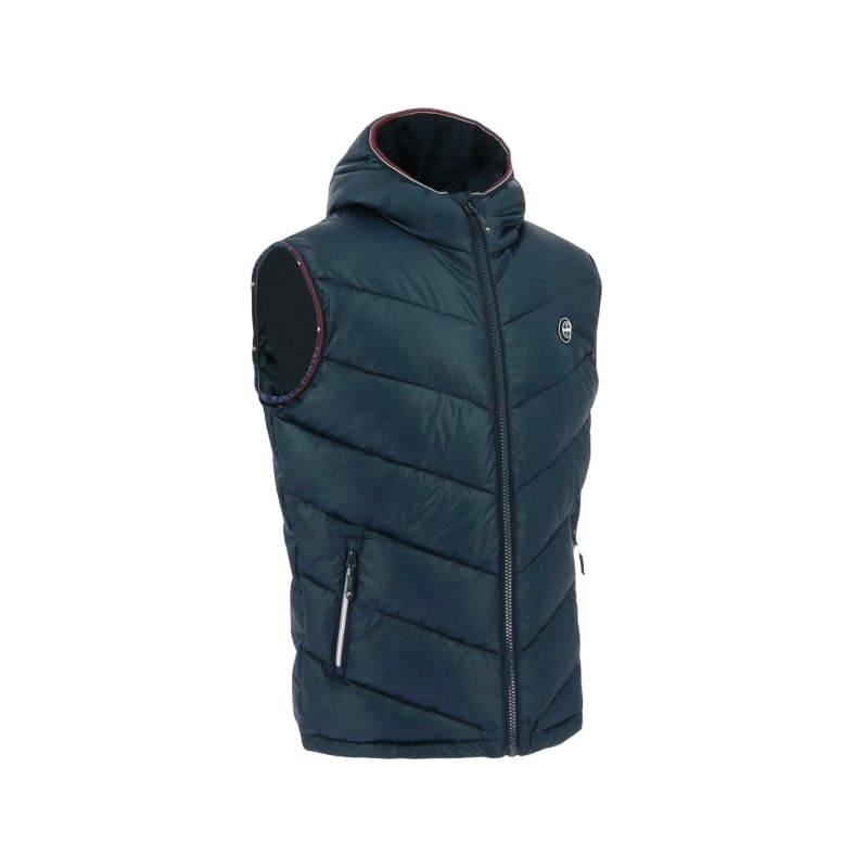 Equithème - Gilet sans manches matelassé homme Greg marine | - Ohlala