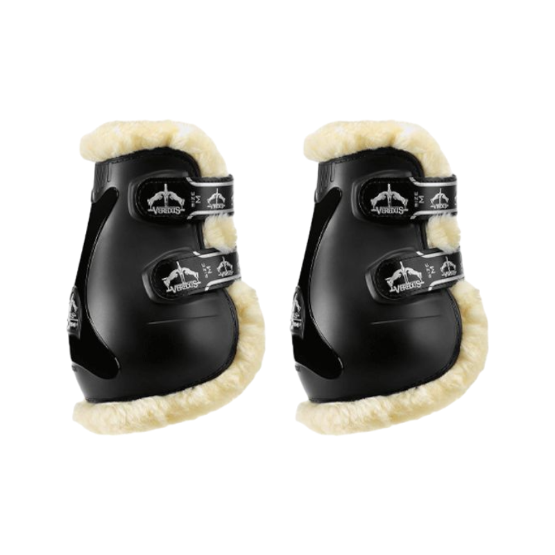 Veredus - Pro Jump Save the Sheep Fetlock Guards Black 