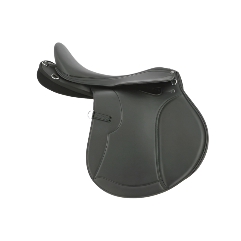 Norton - Rexine evol black touring saddle