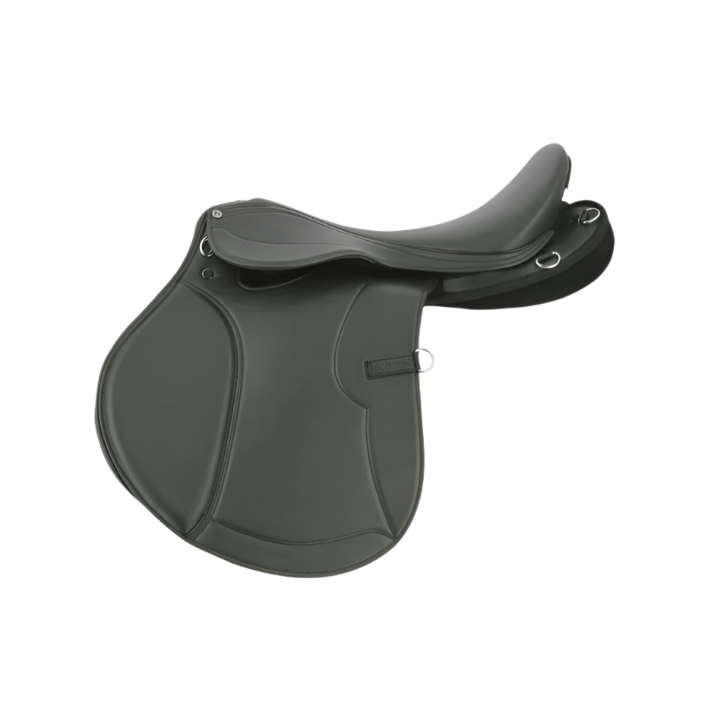 Norton - Rexine evol black touring saddle