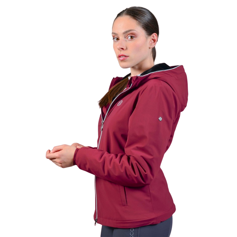 Harcour - Veste manches longues femme Simhat bordeaux | - Ohlala