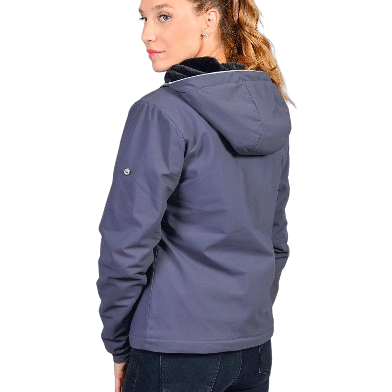 Harcour - Veste manches longues femme Simhat gris foncé | - Ohlala