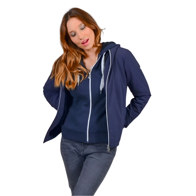 Harcour - Simhat navy women's long-sleeved jacket