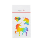 Equi-kids - Stickers licorne relief love | - Ohlala