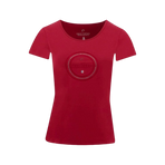 Equithème - T-shirt manica corta donna Anna ciliegia | - Ohlala