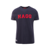 Hagg - T-shirt manches courtes homme marine/ rouge | - Ohlala