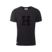 Hagg - T-shirt manches courtes homme noir | - Ohlala
