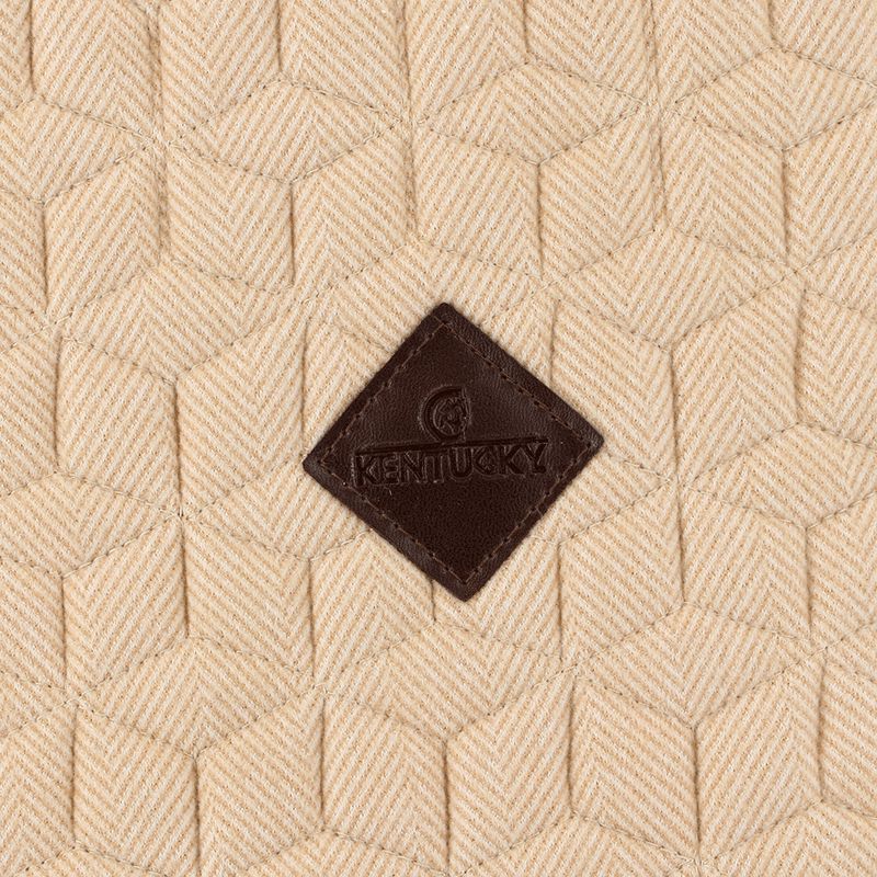 Kentucky Horsewear - Tapis de selle Laine beige | - Ohlala