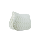 Equithème - Tapis de selle polyfun blanc | - Ohlala