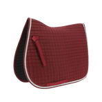 Riding World - Tapis de selle Girly bordeaux | - Ohlala