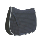 Riding World - Tapis de selle Girly marine | - Ohlala