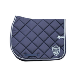 Paddock Sports - Tapis de selle prems écusson marine | - Ohlala