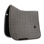 Kentucky Horsewear - Pied de Poule black dressage saddle pad | - Ohlala