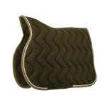 Equithème - Tapis de selle Polyfun chocolat | - Ohlala