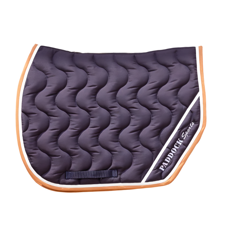 Paddock Sports - Tapis de selle sport origine marine